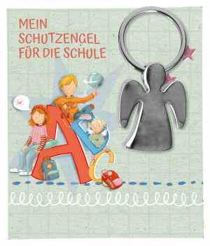Schlüsselanhänger - Mein Schutzengel für die Schule
