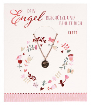 Edelstahl-Kette - Dein Engel beschütze und behüte dich