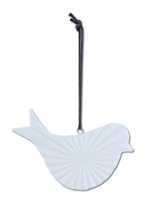 Porzellan-Anhänger - Vogel