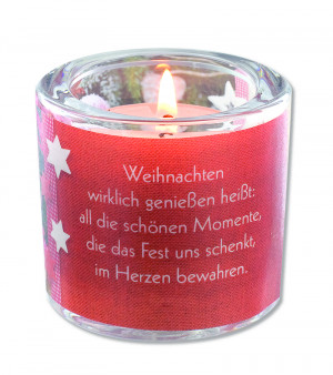 Glaswindlicht - Weihnachten