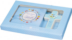 Geschenkset für Jungen zur Taufe - Mein Engel zur Taufe