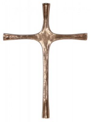 Wandkreuz aus Bronze