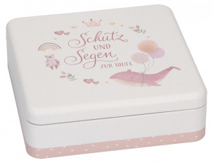 Geschenkset - Schutz und Segen zur Taufe rosa