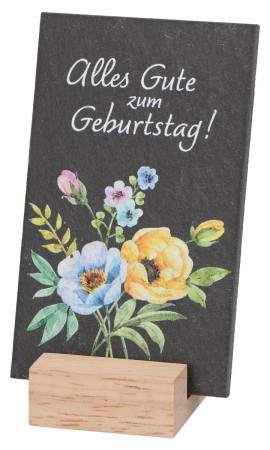 Schiefertafel - Alles Gute zum Geburtstag!