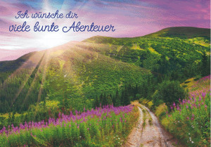 Postkarten-Set Wünsche