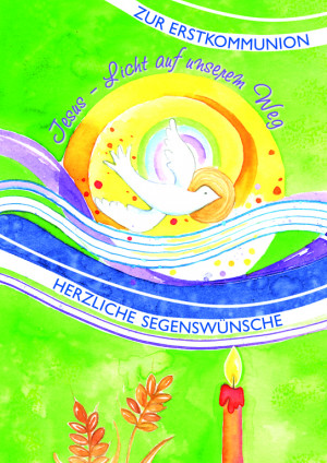 Zur Erstkommunion herzliche Segenswünsche