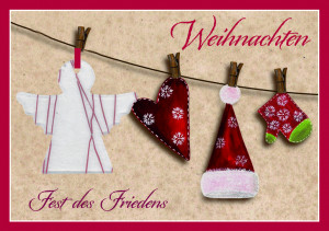 Weihnachten Fest des Friedens