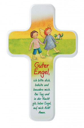 Kinderholzkreuz - Guter Engel