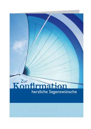 Glückwunschkarte zur Konfirmation