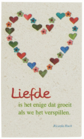 Juraplatte "Liefde"