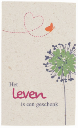 Juraplatte "Het leven"