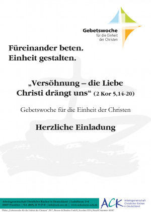 „Versöhnung - die Liebe Christi drängt uns 2 Kor 5,14-20