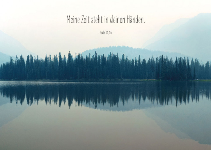 Trauerkarte - Meine Zeit...