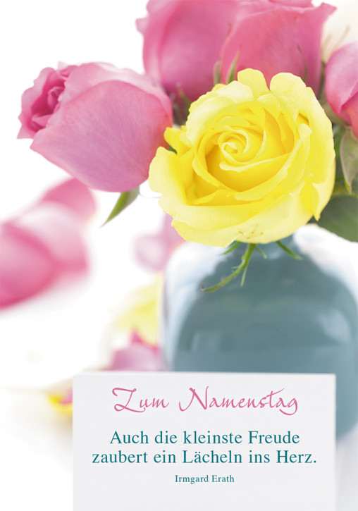 Postkarte Zum Namenstag