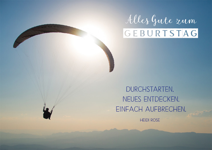 Postkarte Alles Gute zum Geburtstag