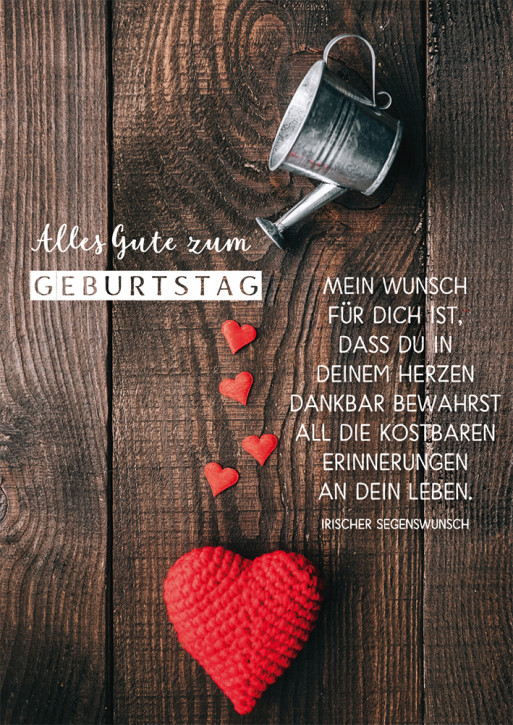 Postkarte Alles Gute zum Geburtstag