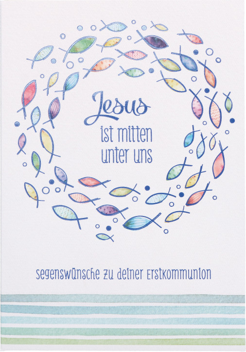 Geldgeschenkkarte - Segenswünsche zu deiner Erstkommunion