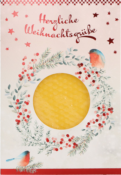 Glückwunschkarte - Herzliche Weihnachtsgrüße