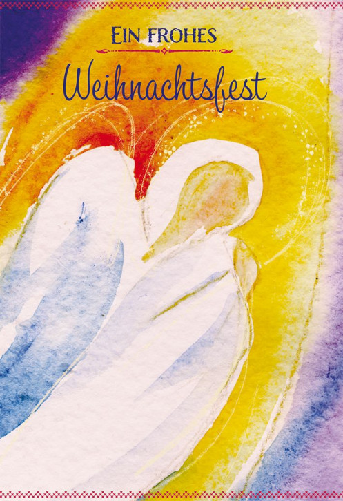 Glückwunschkarte - Ein frohes Weihnachtsfest