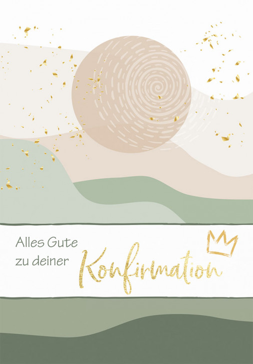 Geldgeschenkkarte - Alles Gute zu deiner Konfirmation
