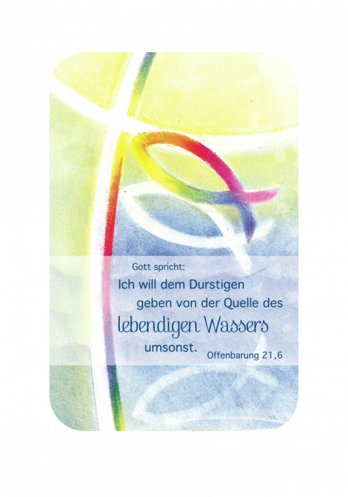 Acrylglas-Magnet Jahreslosung