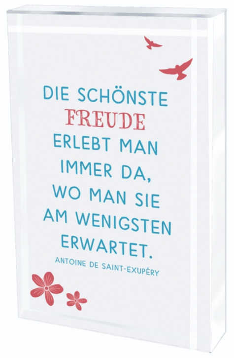 Glasquader - Freude