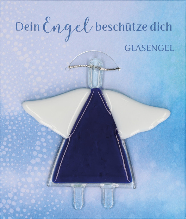 Engel-Glasanhänger - Dein Engel beschütze dich