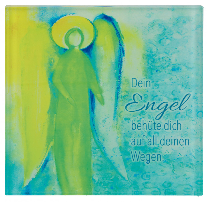 Glastafel - Dein Engel behüte dich