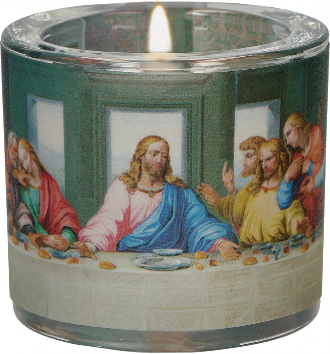 Glaswindlicht - Abendmahl von Leonardo da Vinci