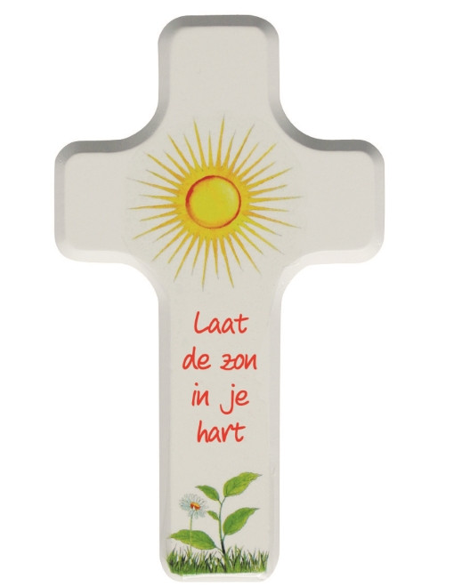 Kinderkreuz "Laat de zon in je hart"