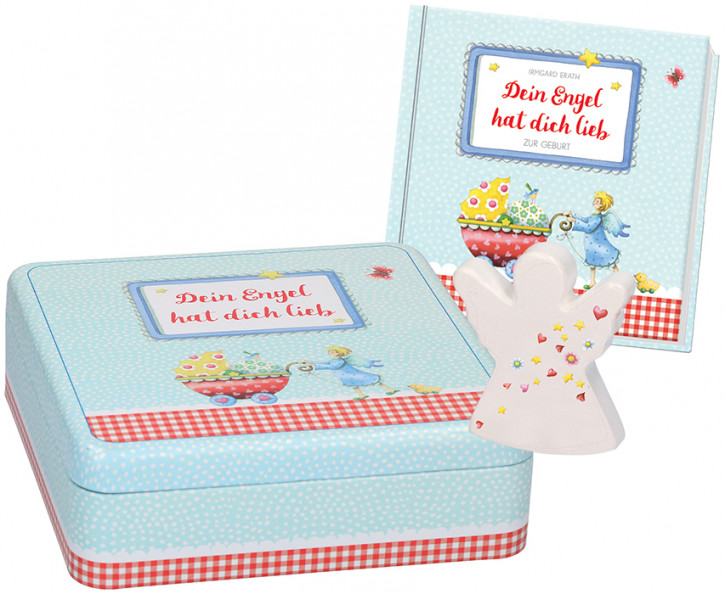 Geschenkset zur Geburt - Dein Engel hat dich lieb