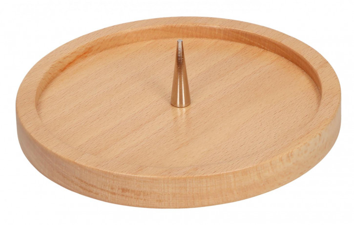 Schmuckleuchter aus Buchenholz<br>