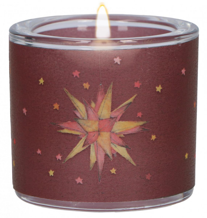 Glaswindlicht - Weihnachtsfest