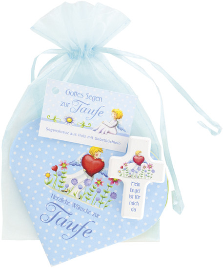 Geschenkset zur Taufe für Jungen - Mein Engel ist für mich da