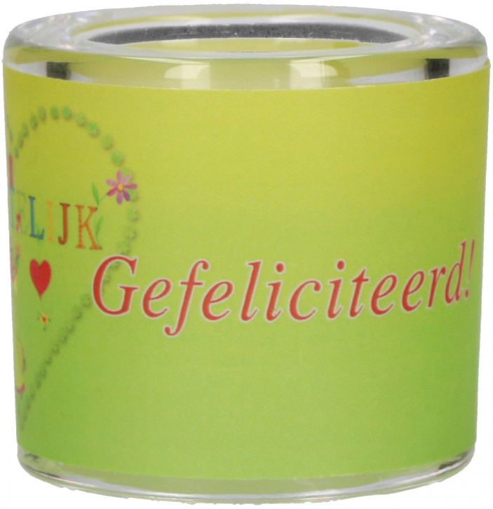 LichtMoment "Hartelijk gefeliciteerd"