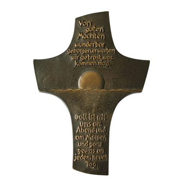 Bronzekreuz Von guten Mächten