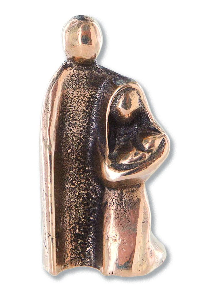 Bronzefigur - Heilige Familie