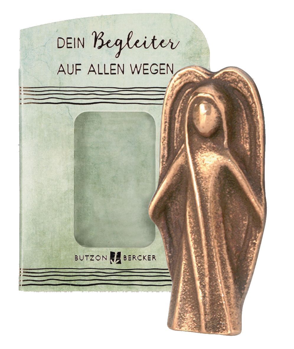 Bronzehandschmeichler - Schutzengel